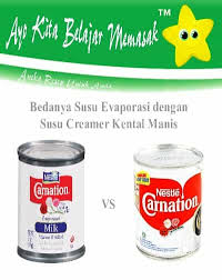 Di sisi lain, susu evaporasi unsweetened adalah susu evaporasi yang sesungguhnya. Bedanya Susu Evaporasi Dengan Susu Creamer Kental Manis Ayo Belajar Masak