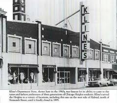 Kline S Chicago Heights Illinois Chicago Heights Chicago Suburbs Chicago History