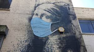 The figure here is a familiar one—even if many viewers might not immediately place her as the subject of a 1972 photograph from the vietnam war. Banksy S Artwork Gets A Makeover Amid Corona Pandemic Lifestyle News The Indian Express