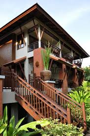 Modern Thai House Amongst Vegetation Modern Filipino House Modern Tropical House Thai House