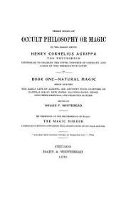 The agrippa files is a scholarly site that presents selected pages from the original artist's book; Three Books Of Occult Philosophy Or Magic Agrippa Von Nettesheim Heinrich Cornelius 1486 1535 Free Download Borrow And Streaming Internet Archive