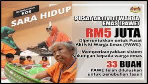Pusat Aktiviti Warga Emas Pawe Jabatan Penerangan Malaysia