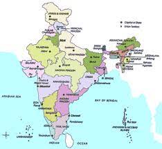 The location of afghanistan is also shown. Awesome Map Of India India Map Political Map China Map