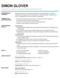 Note how this resume organizes skills into subcategories that demonstrate the job seeker has already developed abilities that can make a positive. Customer Service Resume Examples Livecareer