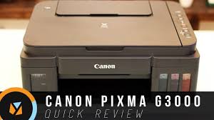 أحدث إصدار من الاسطورة tv. Canon Pixma G3000 Review Youtube