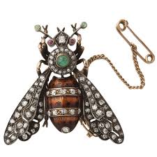 bee brooch vintage
