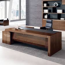 High Gloss Ceo Office Furniture Luxury Office Table Executive Desk Leather Top Office Furniture Modern Office Table Design Modern Home Office Furniture