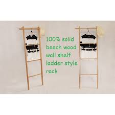 Do not install on 'unsupported' wall surfaces e.g. Solid Wood Ladder Style Wall Hanger Shelf Wooden Hanging Stand Staircase Rack Shopee Malaysia