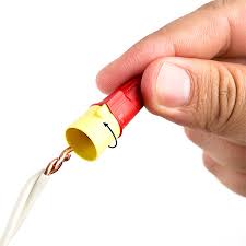 Wire nuts are color coded to indicate size. 22 8 Awg 3m Wire Nut Red Yellow Wire Connector Super Bright Leds