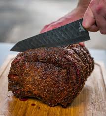 The ribs themselves yield about 1/3 to 1/4 of their weight as edible meat. Perfect Pellet Grill Smoked Prime Rib Roast Grilling 24x7