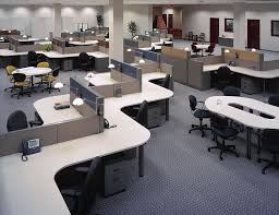Open Plan 2 Office Layout Modern Office Design Office Furniture Design