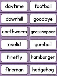 Compound Words Puzzle Activity And Word Wall Cards By Learning Inspired