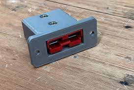 Anderson sb50 plug blue with #6 awg contacts. Sb50 Accessories Anderson Connect Genuine Anderson No Junk Here