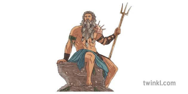 Who is Poseidon? | Greek Mythology | Twinkl USA - Twinkl