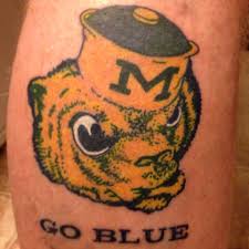 It was was also the first university in the. A Nice Throwback Michigan Wolverines Tattoo Michigan Tattoos Wolverine Tattoo Blue Ink