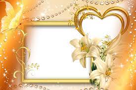 Yellow Love Frame Png Free Photo Frames Frame Photo Frame Images