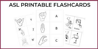 I used a few signs with my baby and it was such a great resource for communicating. Free Printable American Sign Language Alphabet Flashcards Sign Language Alphabet Printable Flash Cards Alphabet Flashcards
