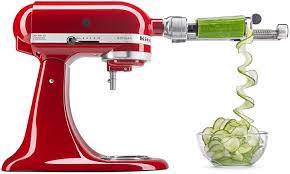 Check spelling or type a new query. Amazon De Kitchenaid Ksm2apc Spiralizer Plus Attachment With Peel Core And Slice Silver