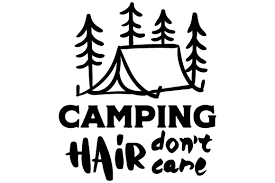 Download Camping Hair Don T Care Svg Cut File By Creative Fabrica Crafts Creative Fabrica SVG Cut Files