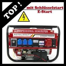 Soll ein notstromaggregat über einen längeren zeitraum unterbrechungsfrei strom liefern, lohnt sich ab etwa einer woche der einsatz unserer komfortablen tanküberwachung. Stromerzeuger Stromgenerator Notstromaggregat Mit E Start Ovp Zu Kaufen Bei Fairmondo