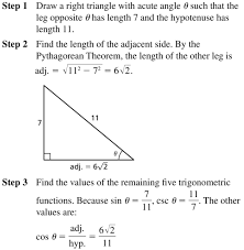 Right triangles and trigonometry answers. Big Ideas Math Algebra 2 Answers Chapter 9 Trigonometric Ratios And Functions Ccss Math Answers