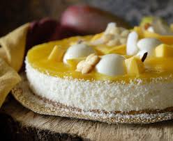 Per questa versione del dolce, la ricetta rimane invariata; Cheesecake Fredda Al Mango Cocco E Lime Il Dolce Di Alice