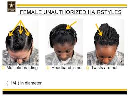 We have attrition rates, both male and female, that are historic with similar moss, dailey said. Black Female Soldiers Say The Army S New Hair Rules Are Racist