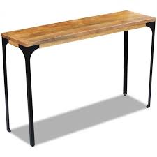 Hall Console Table Vintage Wooden Side Tables Industrial Metal Hallway Furniture Wood Console Table Console Table Hall Console Table