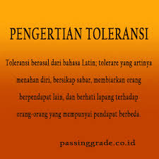 We did not find results for: Apa Yang Dimaksud Dengan Toleransi Pengertian Dan Contoh