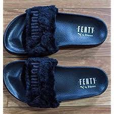 Womens Fluffy Slippers Rihanna Puma Fenty Slides Size Uk 4 6 Black Uk 5 Sneakers Fashion Shiny Boots Puma Rihanna Women curve + plus kids men home. pinterest