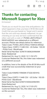 Send an xbox gift card code directly from amazon: Xbox 100 Gift Card Purchased From Target Says Already Redeemed