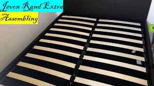 This platform bed with storage is built from a series of boxes. How To Assemble Ottoman Storage Side Gas Lift Bed Frame Complete Guide Youtube