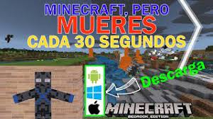 May 13, 2021 · descargar castlevania (2021) cuarta temporada en mkv 720p con audio español latino/ingles en mega y mediafire: Descargar Minecraft Pero Mueres Cada 30 Segundos Minecraft Bedrock Edition Youtube