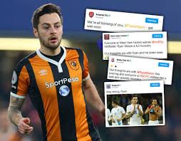 Antonio conte says it is normal that chelsea's performance was not up to its regular standards as at this stage in the season points matter more than performances. Ryan Mason Football Clubs Send Best Wishes To Hull Ace After Injury Football Sport Express Co Uk