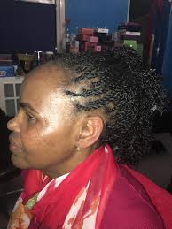 Mens Ghana cornrow@New Creation Beauty Palace