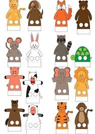 Diese modelle sind oft sehr professionell gemacht und von einer hohen detailgenauigkeit. Fingertheater Papiermodelle Kreative Video Fingerpuppen Basteln Kinder Basteln Und Malen Kinder Basteln Einfach