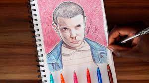 Stranger things drawings easy pictures in here are posted and uploaded by adina porter for your stranger things. Let S Sketch Eleven Stranger Things Demoose Art Youtube