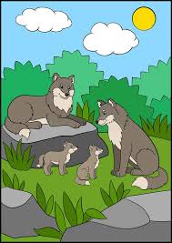 Wolfwalkers follows the story of robyn goodfellowe, a young apprentice hunter who arrives in ireland with her father during a time of superstition and magic to wipe out the last wolf pack. Wolves Cute Stock Illustrations 325 Wolves Cute Stock Illustrations Vectors Clipart Dreamstime