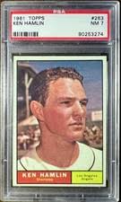 Ken Hamlin Baseball Cards