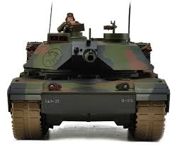 Jeden z najlepszych (jeśli nie najlepszy) współczesny. Czolg Abrams M1a1 1 16 27mhz Rtr Czolgi