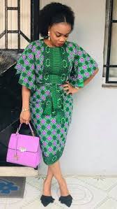 2019 Best Ankara Blends Afrikaanse Afdrukken Jurken Afrikaanse Jurk Vlisco Jurken