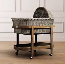 Rh Baby Bassinet With Images Wicker Bassinet Baby Basket Bed Bassinet Mattress