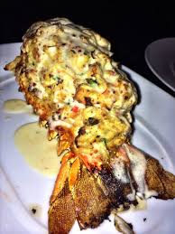 Crab Stuffed Lobster Tail Lobster Recipes Tail Seafood Recipes Lobster Dishes