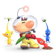File Olimar Ssbu Png Smash Bros Super Smash Bros Super Smash Bros Characters