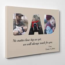 Birthday Gifts For Your Dad Dad Custom Photo Canvas Gift In 2020 Photo Canvas Gifts Personalized Gifts For Dad Father Birthday Gifts