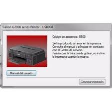 Sya cuma niat ingin berbagi pengalaman. Resetter Printer Canon Error Code 5b00 5b001 Shopee Indonesia