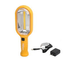 Hyper Tough 600 Lumen Hand Held Rechargeable Work Light Yellow Black Model 7507 Walmart Com Walmart Com