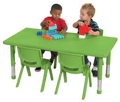Ecr4kids Rectangular Plastic Resin Activity Table Chair Sets Table And Chair Sets Kids Table Chair Set Kids Table And Chairs