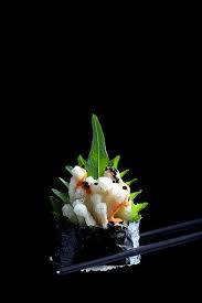 Crispy Spicy Enoki Mushroom Roll Recipe Stuffed Mushrooms Sushi Enoki Mushroom Recipe