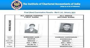Below are the top 10 toppers from nda 1 2020. Icai Ca Result 2021 Topper List With Marks Released Old New Course
